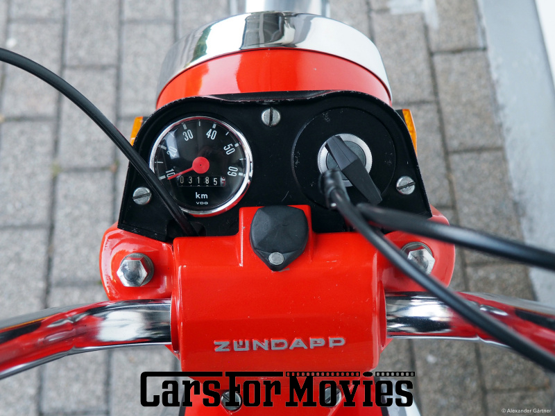 CarsForMovies | Zündapp ZD 40 racing-rot 1977 Deutschland Rot Rot Zwei- und Dreirad Motorrad Baden-Württemberg 5665 Oldtimer Moped Mokick 